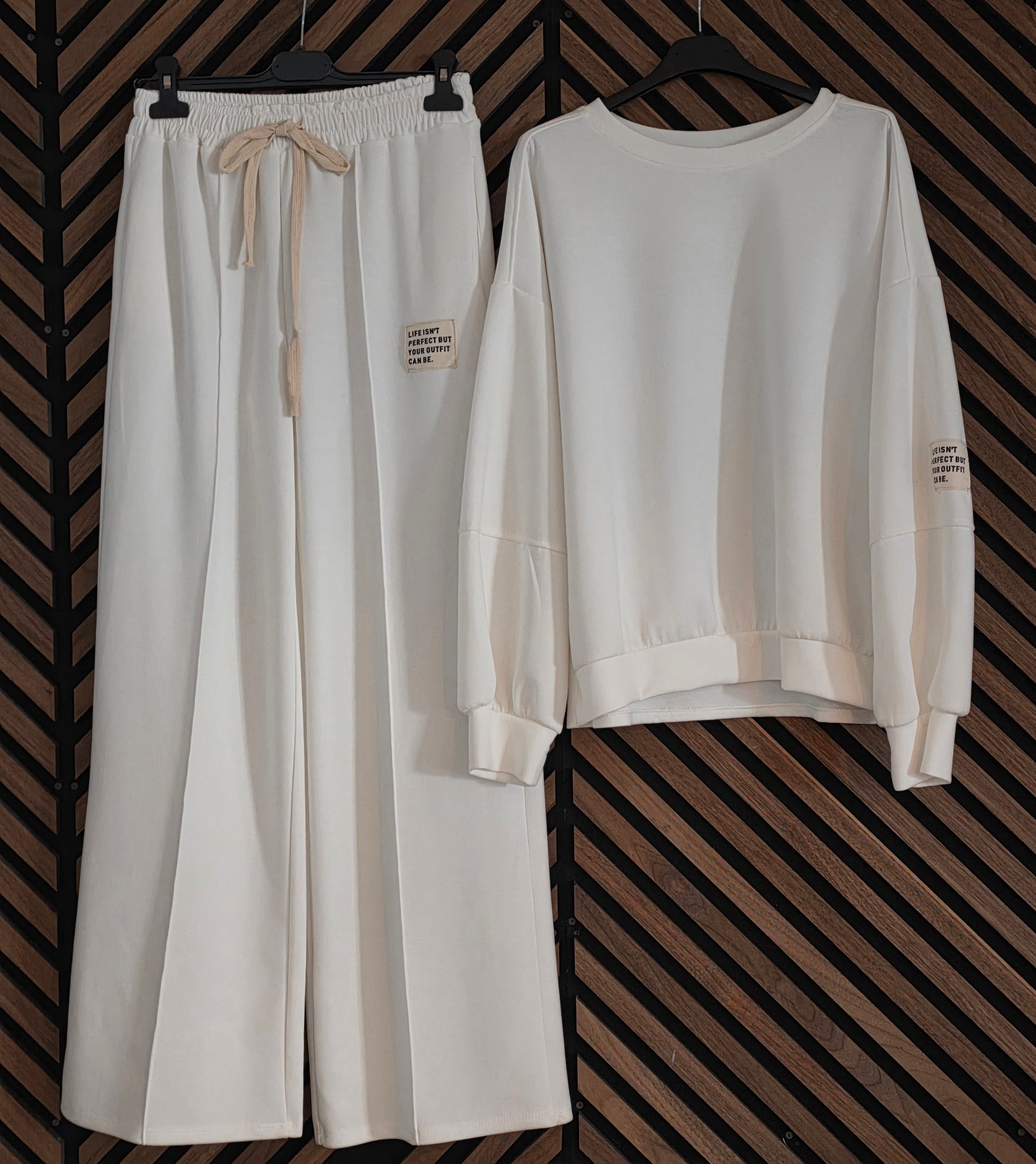 Comfy labelpak wit
