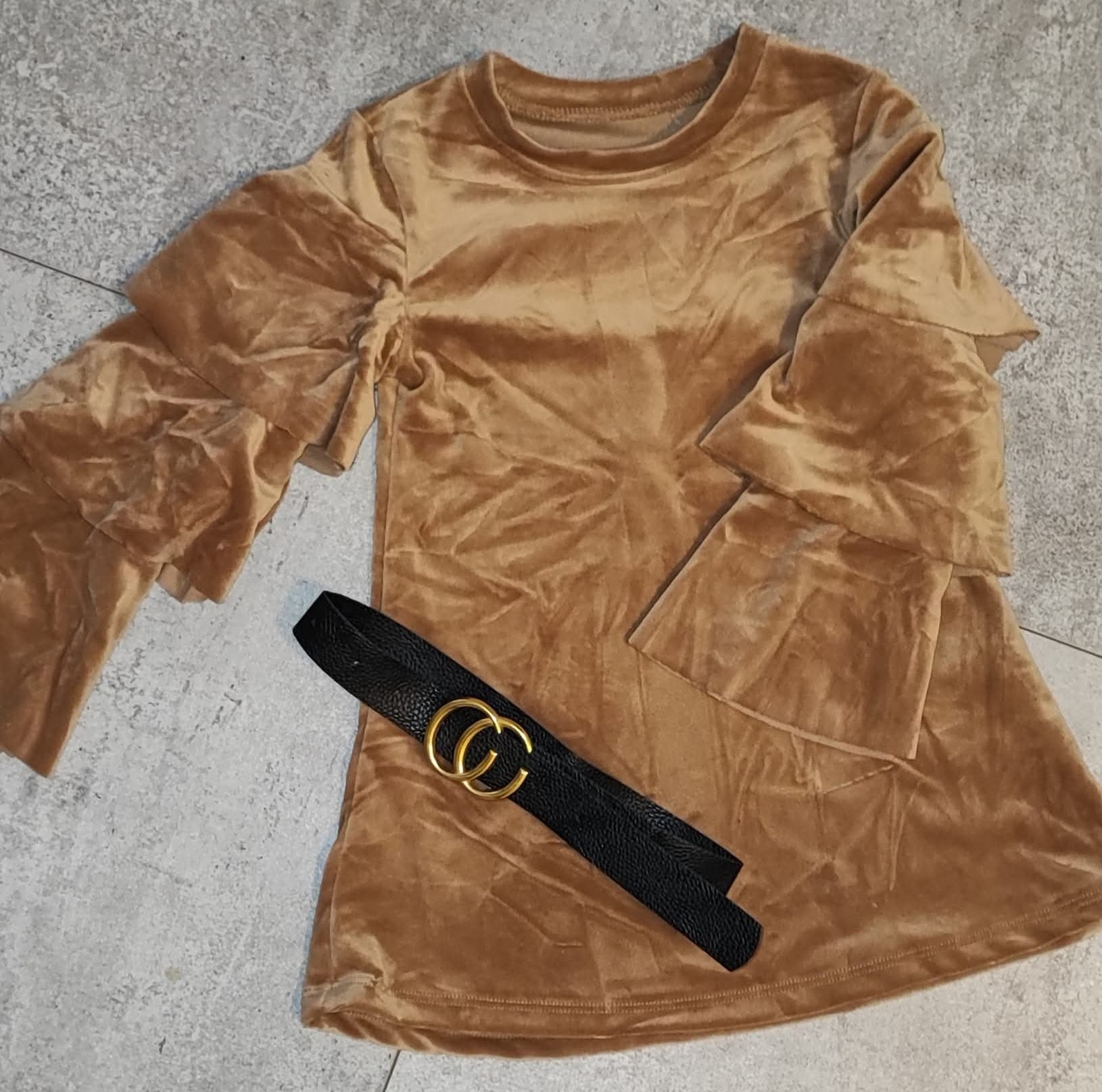 suede jurk